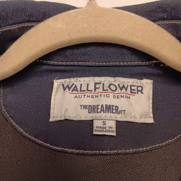 Denim Vest = Stretch‎ Size Small - Picture 3 of 4